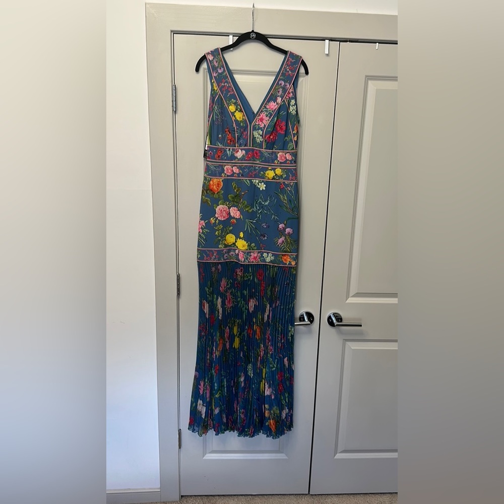 NWT Tadashi Shoji Floral Gown